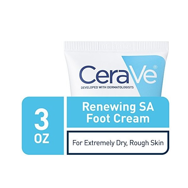 CeraVe Renewing System, SA Renewing Foot Cream, 3 Ounce by CeraVe