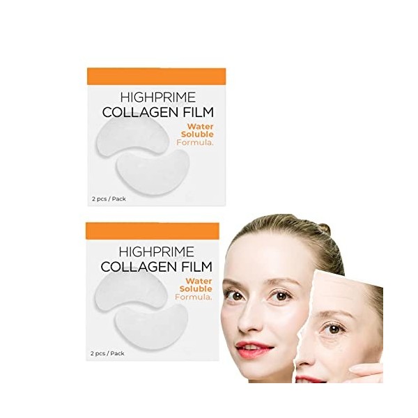 DERMANCE Korea Highprime Collagen Soluble Film, 2/3/5/8box Highprime Collagen Film, Moisturizing Lifting Firming Eye Patch 3