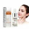 LANBENA Sérum Six Peptides Or 24K Sérum Anti-âge Anti-rides Ferme Ridules Hydratant