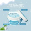 Moist Ice Water Sleeping Mask,Moisturizer Skin Care Lotion Cream,Multi-Purpose Hydrating Collagen Hyaluronic Acid Cream Moist