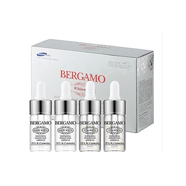 Bergamo White Ampoule 4set,gift Set,all Skin Type,snow White, Vita-white