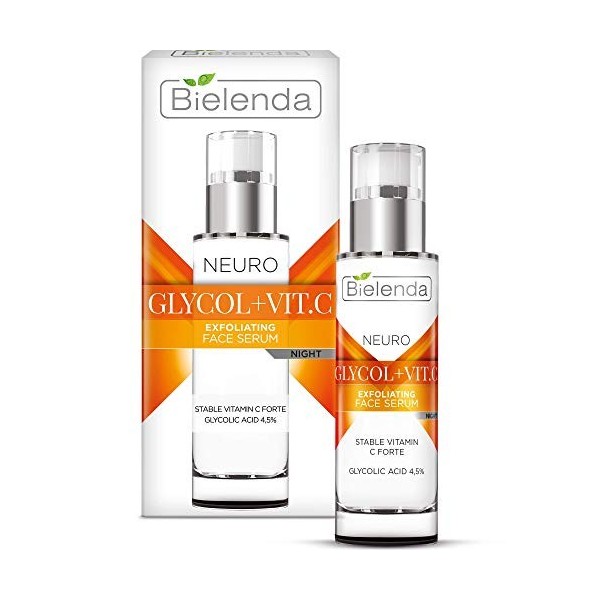 Bielenda Neuroglicol + Vit.C Sérum Rajeunissant Peeling de Nuit 30ml