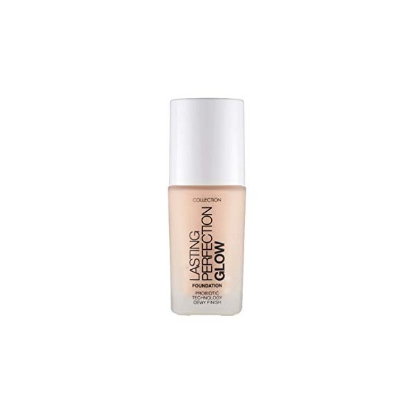 Collection Cosmetics Lasting Perfection Glow Fond de teint couvrant moyen à complet, porcelaine 27 ml