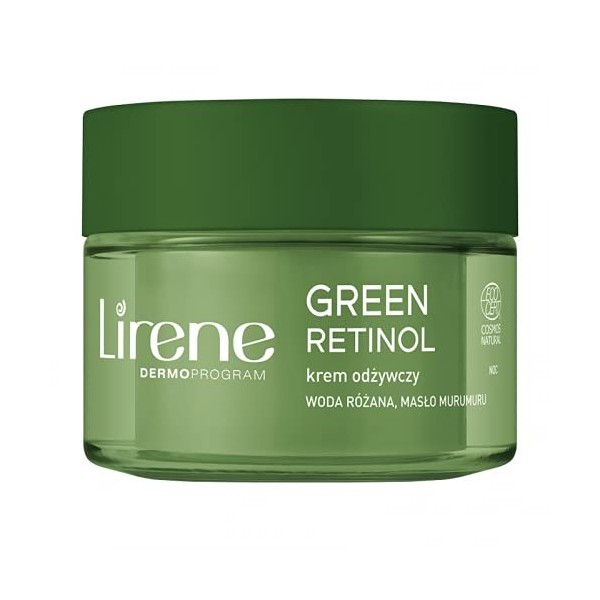 Lirene Green Rétinol Crème de nuit nourrissante 50+