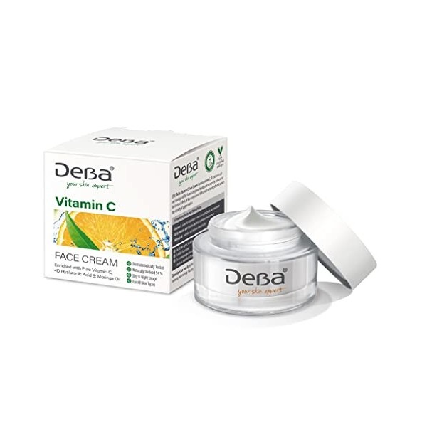 DeBa Vitamin C Crème de nuit Pro-rétinol et extrait de concombre 50 ml