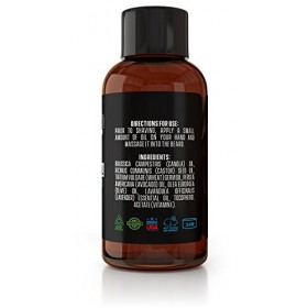 RAZOR MD Natural Unscented Pre-shave Oil for Men, Comfortable Effortless Shaving with Intense Hydration, Cruelty Free and Nat