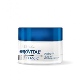 Crème Nourrissante Anti-Rides de Nuit, Régénère et Hydrate la Peau, Gerovital H3 Classic