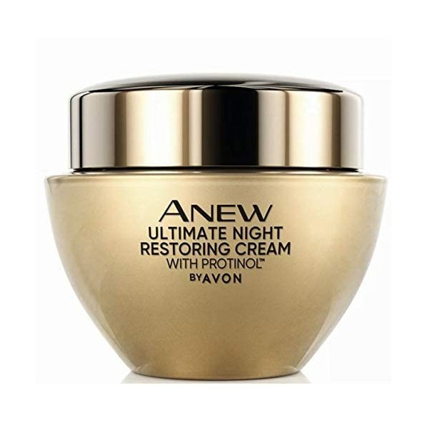 Avon Crème de nuit 50 + Anew Ultimate au Protinol pour une peau plus ferme