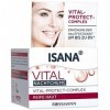 Isana Vital Crème De Nuit pour peaux matures 50 ml, Résistance avec Vital-Protect Complex, augmentation de la peau pour jusqu