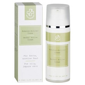 Hagina Crème Active Herbes 50&nbsp;ml, crème de nuit avec ajout dun 6-extraktes, herbes pour matières grasses et Impures