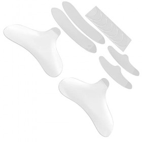 Patchs anti-rides, patchs anti-rides pour le visage Silicone facile à nettoyer pour le cou pour les yeux pour le front pour l