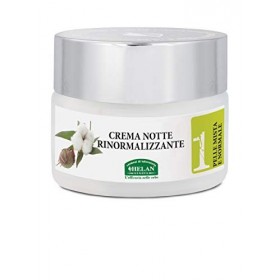 Helan, Linea Viso 1 - Creme Hydratante Visage de Nuit pour Peaux Mixtes, Idéal pour Soin Visage et Cou, Creme Visage avec Vit