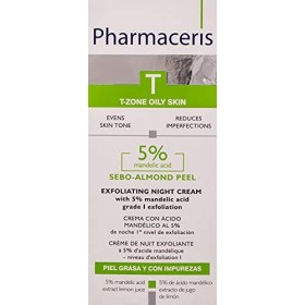 Pharmaceris T - Amande Sebo – Peel Crème de nuit exfoliante 5 % 50 ml .