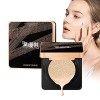 Gold Concealing Beauty Air Cushion Cream, Air Cushion BB Cream Waterproof Foundation, Long-lasting Moisturizing Concealer Cus