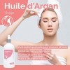 Huile dArgan au thé vert par Fatimas Garden pour visage, cheveux, corps, ongles- Anti-âge, hydratante, pressée à froid, pur