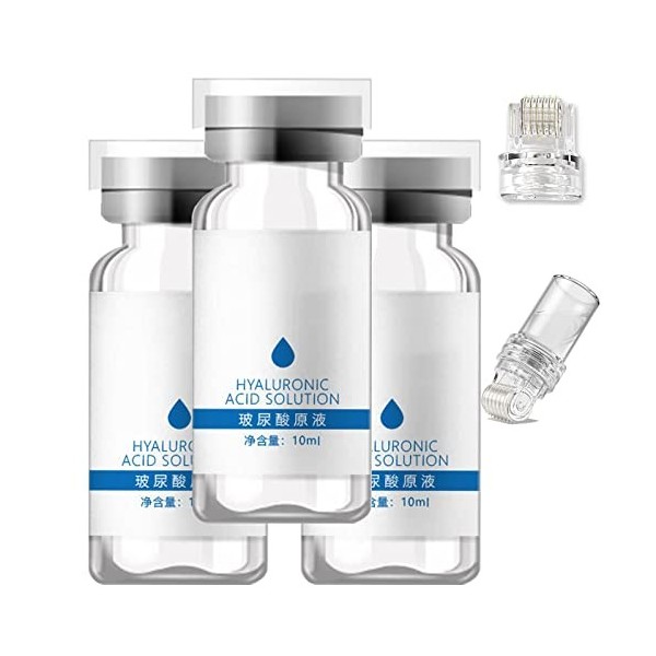 Flysm PockmarksHeal Rouleau Microdart à Lacide Hyaluronique, Rouleau Microdart à Lacide Hyaluronique, Améliore Les Rides Et