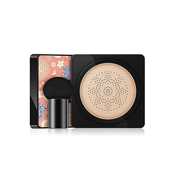 PW TOOLS Coussin dair de tête de Champignon - BB Cream Concealer Lasting Nude Makeup Air Cushion Crème hydratante éclairciss