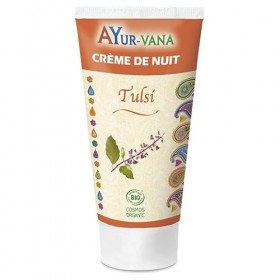 AYur-vana Tulsi Crème de Nuit Bio 75 ml