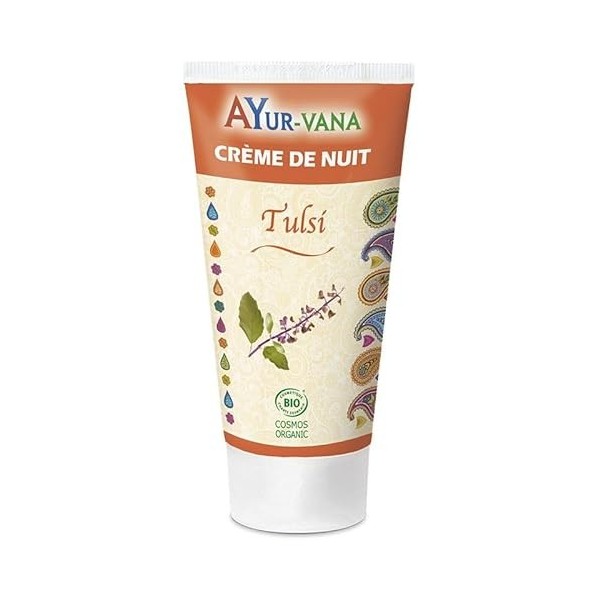 AYur-vana Tulsi Crème de Nuit Bio 75 ml