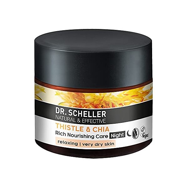 Dr. Scheller Distel & Chia Soin de nuit riche 50 ml