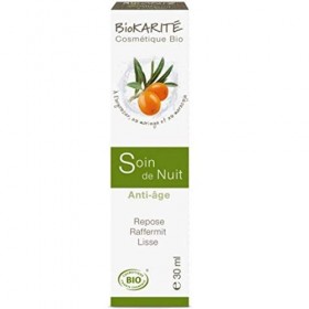 Crème de Nuit Anti-Âge Bio - Soin Visage Anti-Âge - Crème Anti-Âge Hydratante et Régénérante - Repose, Raffermit & Lisse les 
