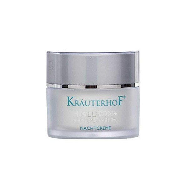 Kräuterhof® Hyaluron Phytokomplex Crème de nuit visage anti-âge 50 ml