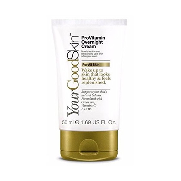 YourGoodSkin ProVitamin Overnight Cream, Soft Skin, Real Smoth