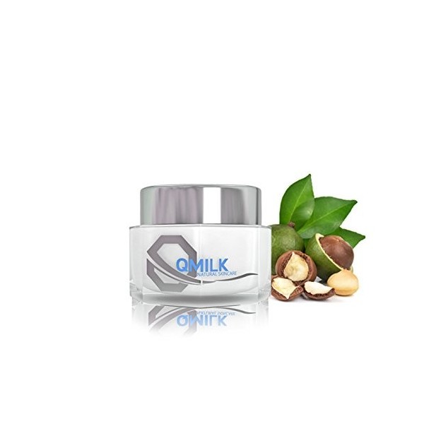 QMILK SkinCare Lys 13 g | 100 % cosmétique naturel | soin du visage | anti-âge | peaux sèches | crème visage peaux impures & 