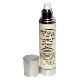 Soin du visage anti-âge de qualité supérieure pour le jour et la nuit avec Q10 + hyaluron dans un distributeur de taille XXL 