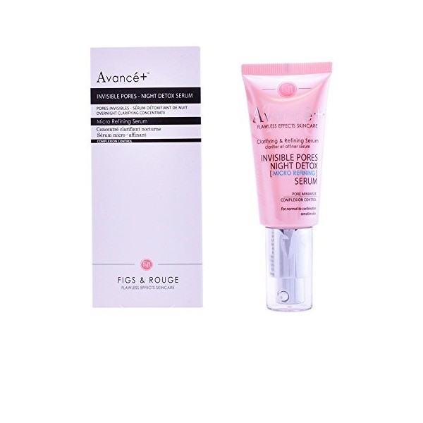 Figs & Rouge Avancé+Invisible Pores Night Detox Serum Crème de Nuit