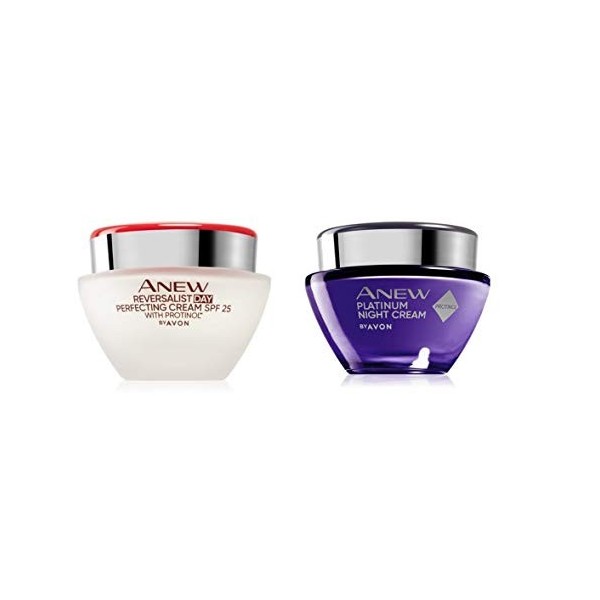 Avon Anew Reversalist Perfecting Crème de jour et de nuit platine 50 ml