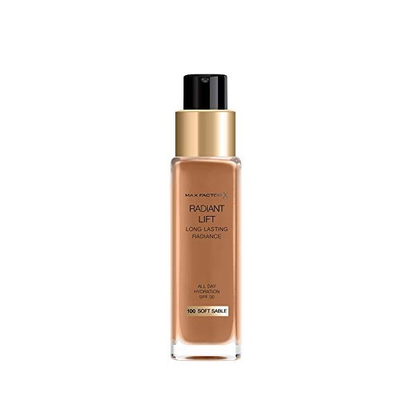  070 Golden - Max Factor Long Lasting Radiant Lift Foundation, SPF 30 and Hyaluronic Acid, 070 Golden