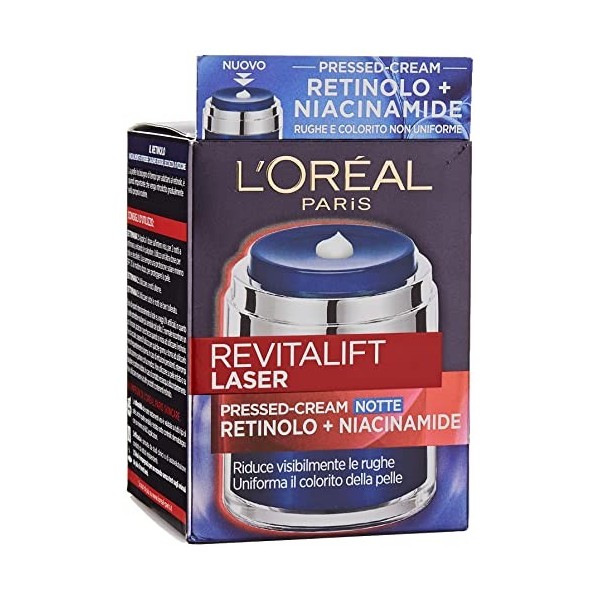 Revitalift Laser Pressed Cream Rétinol + Niacinamide Nuit