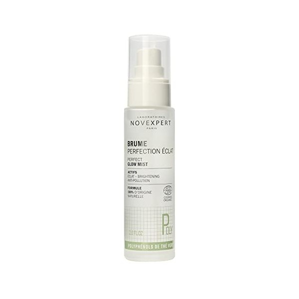 Brume Perfection Eclat 60ml Polyphénols de Thé Vert Novexpert