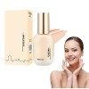 ADMD Foundation Creamy Liquid Foundation,Hydrating Waterproof And Light Long-Lasting Foundation, 30ml ADMD Light Fog Makeup H