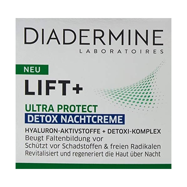DIADERMINE Lift+ Crème de nuit Ultra Protect Detox 50 ml