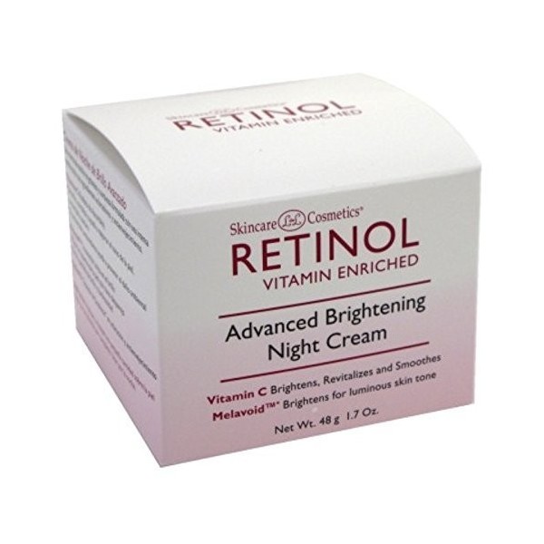 Skincare Cosmetics - Retinol Anti-Aging Skincare - Advanced Brightening Night Cream - 48g / 1.7oz