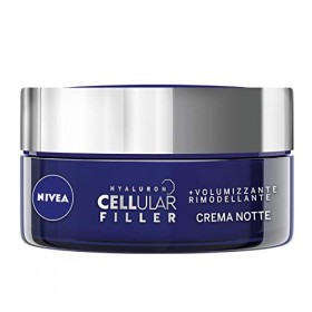 Nivea Hyaluron Cellular Filler Volumisant Remodelant Crème Nuit Visage Anti-Eté, 50 ml