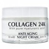 DELFANTI MILANO - COLLAGEN 24K, Crème Visage Nuit Anti-Âge, Crème Nuit Anti-Âge, Fabriqué en Italie 50 ml