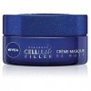 NIVEA Hyaluron Cellular Filler Crème-Masque de Nuit 1x50ml , crème anti-âge enrichie en Acide Hyaluronique, crème hydratante