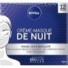 NIVEA Hyaluron Cellular Filler Crème-Masque de Nuit 1x50ml , crème anti-âge enrichie en Acide Hyaluronique, crème hydratante