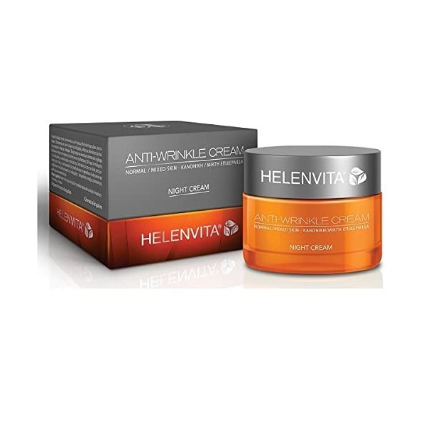 Helenvita Crème de nuit anti-rides peaux normales mixtes 50 ml