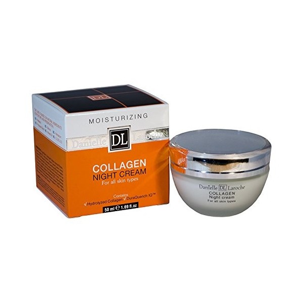 Danielle Laroche Collagen Night Cream 1.69 fl oz. by Danielle Laroche