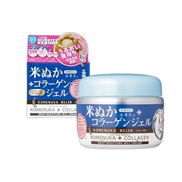 Komenuka Bijin Deep Moisture Jell "Night" Cream japan import 