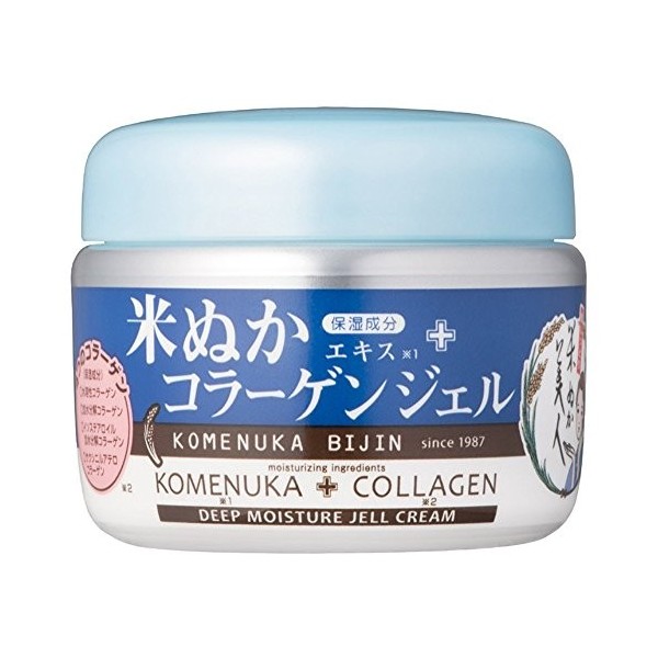 Komenuka Bijin Deep Moisture Jell "Night" Cream japan import 