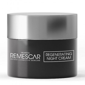 Remescar Crème de Nuit Régénérante 50ml - Nourrit la Peau pour un Aspect Lumineux et Frais - Répare et Hydrate - Améliore la 
