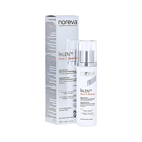 Noreva Iklen+ [Pure-C-Reverse] Soin de Nuit Perfecteur Régénérant 50 ml