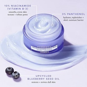 Farmacy Masque de nuit 10% niacinamide 25ml