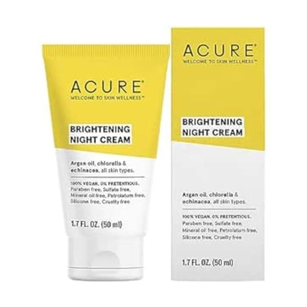 Acure Organics, Night Cream, Argan Stem Cell, 1.75 fl oz by Acure Organics