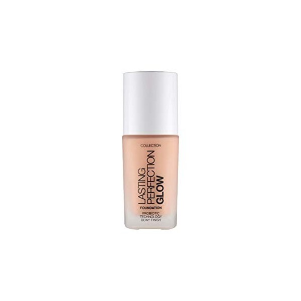 Collection Cosmetics Lasting Perfection Glow Fond de teint couvrant moyen à complet, 27 ml, beige